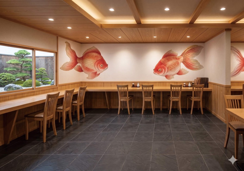 京うな和 本店 祇園八坂 — 店内 1